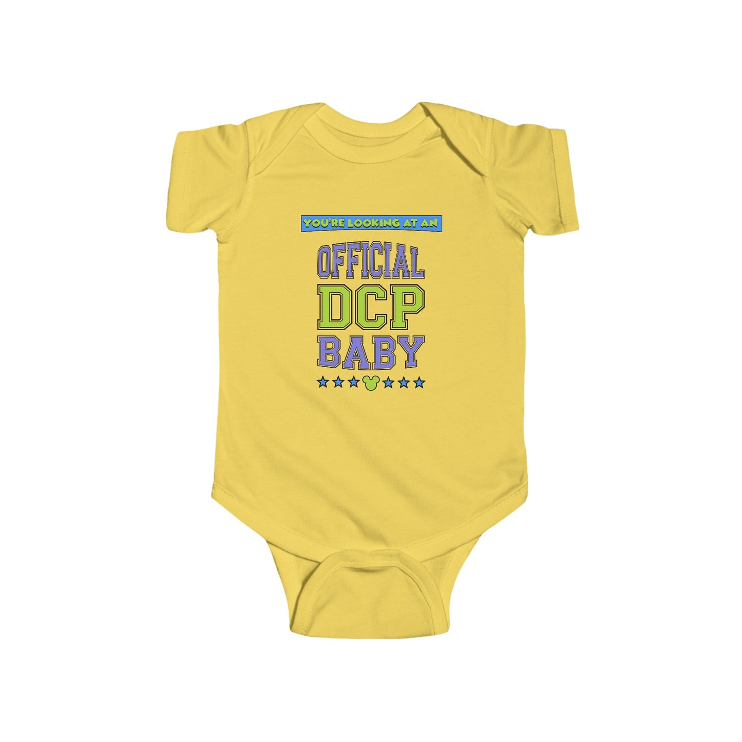 Official DCP Baby, Disney College Program Infant Fine Jersey Bodysuit