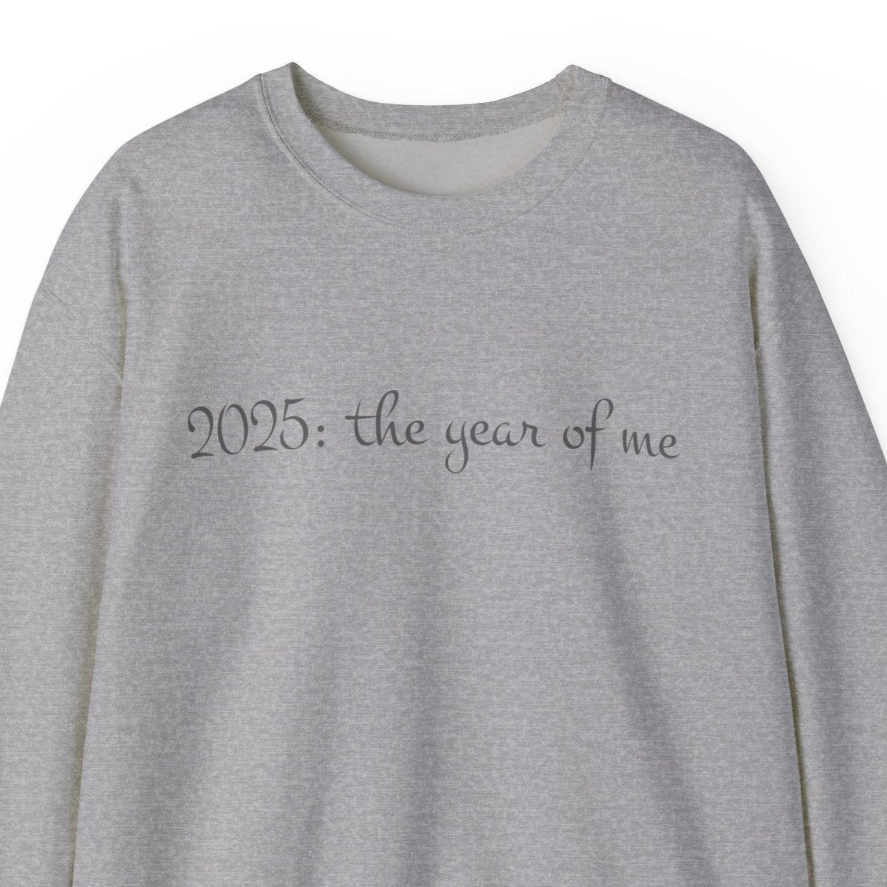 2025: The Year of Me Crewneck Sweatshirt Small - Plus Size 5X