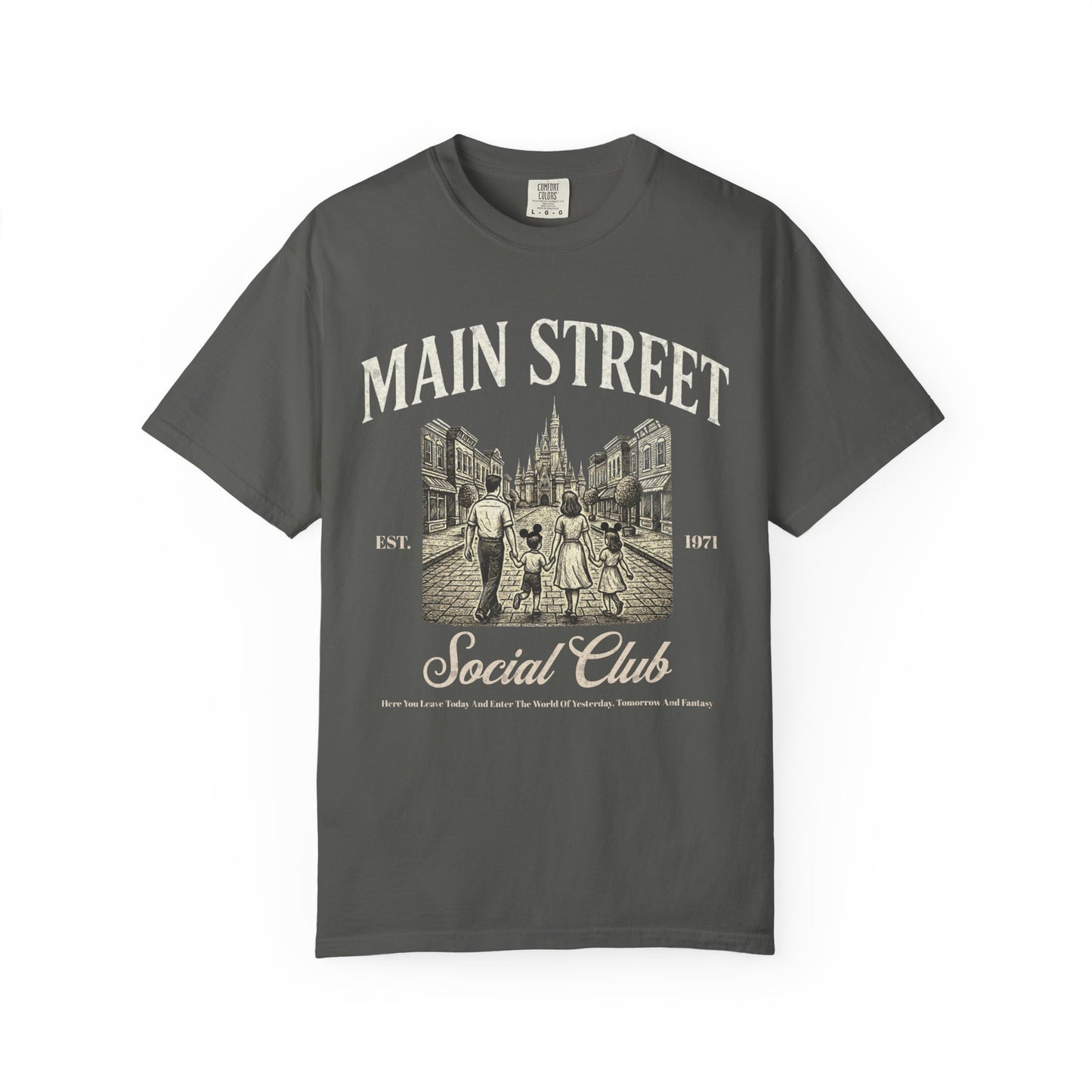 Main Street Social Club T-Shirt, Magic Kingdom Shirt, WDW