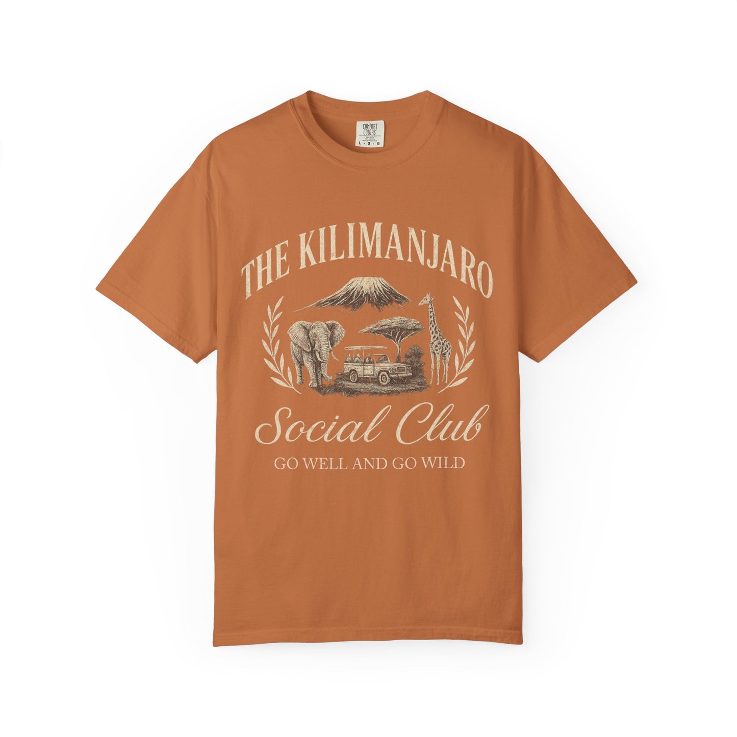 Kilimanjaro Social Club T-Shirt, Safari Shirt, WDW, Go Wild