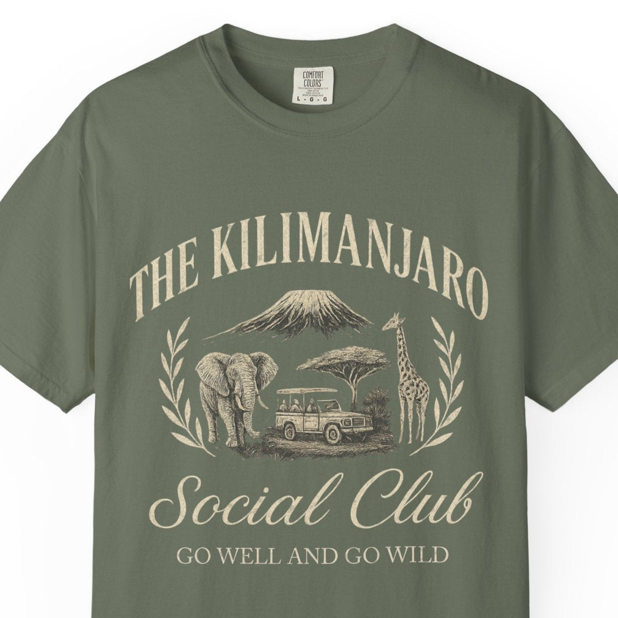 Kilimanjaro Social Club T-Shirt, Safari Shirt, WDW, Go Wild