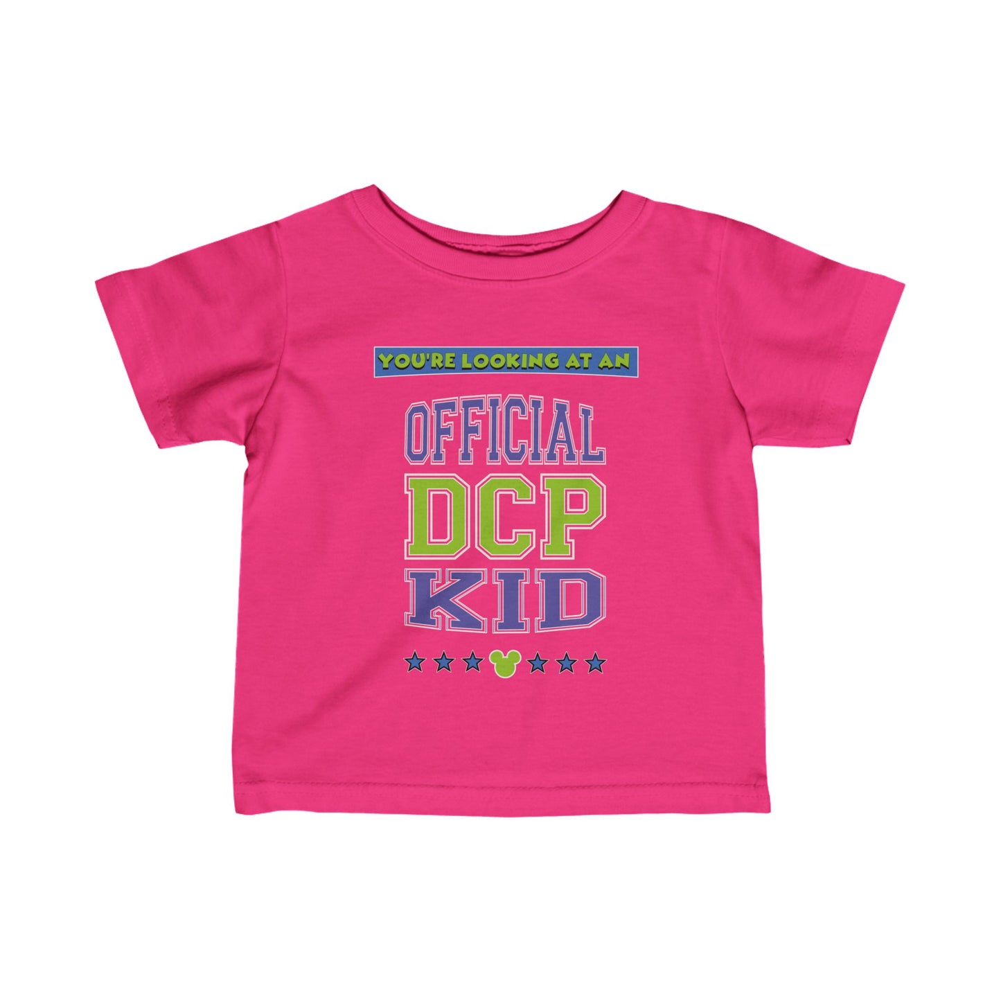 Official DCP Kid T-Shirt, Disney College Program Toddler Fine Jersey Tee