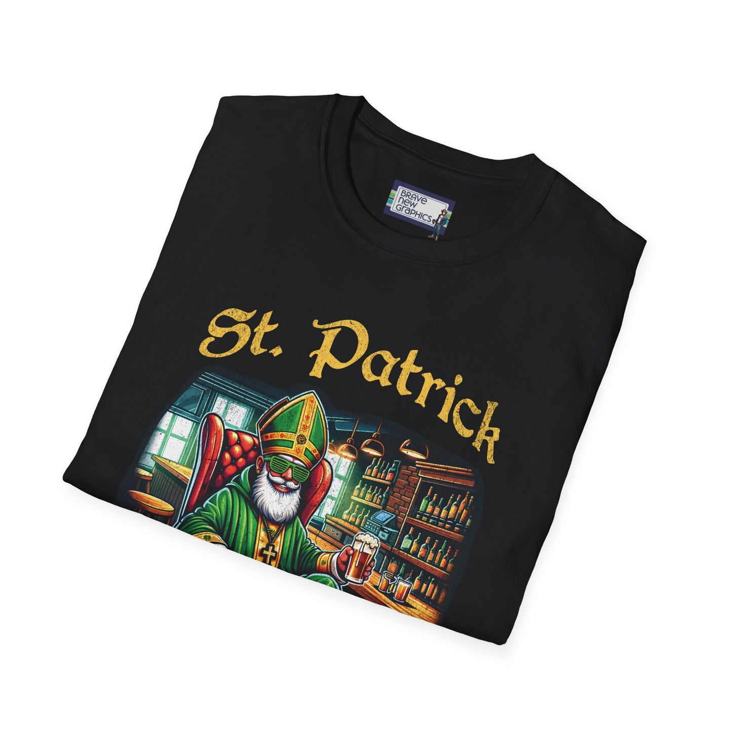 St. Patrick's Day Patron Saint of Pubs Beer Drinking Holiday Unisex T-shirt