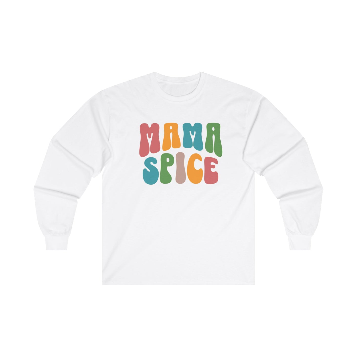 Mama Spice Fall Mommy and Me Design Unisex Ultra Cotton Long Sleeve Tee