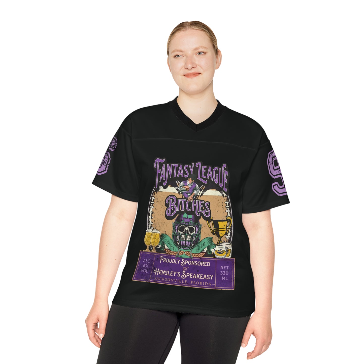 Merch for Your Logo! Unisex Football Jersey