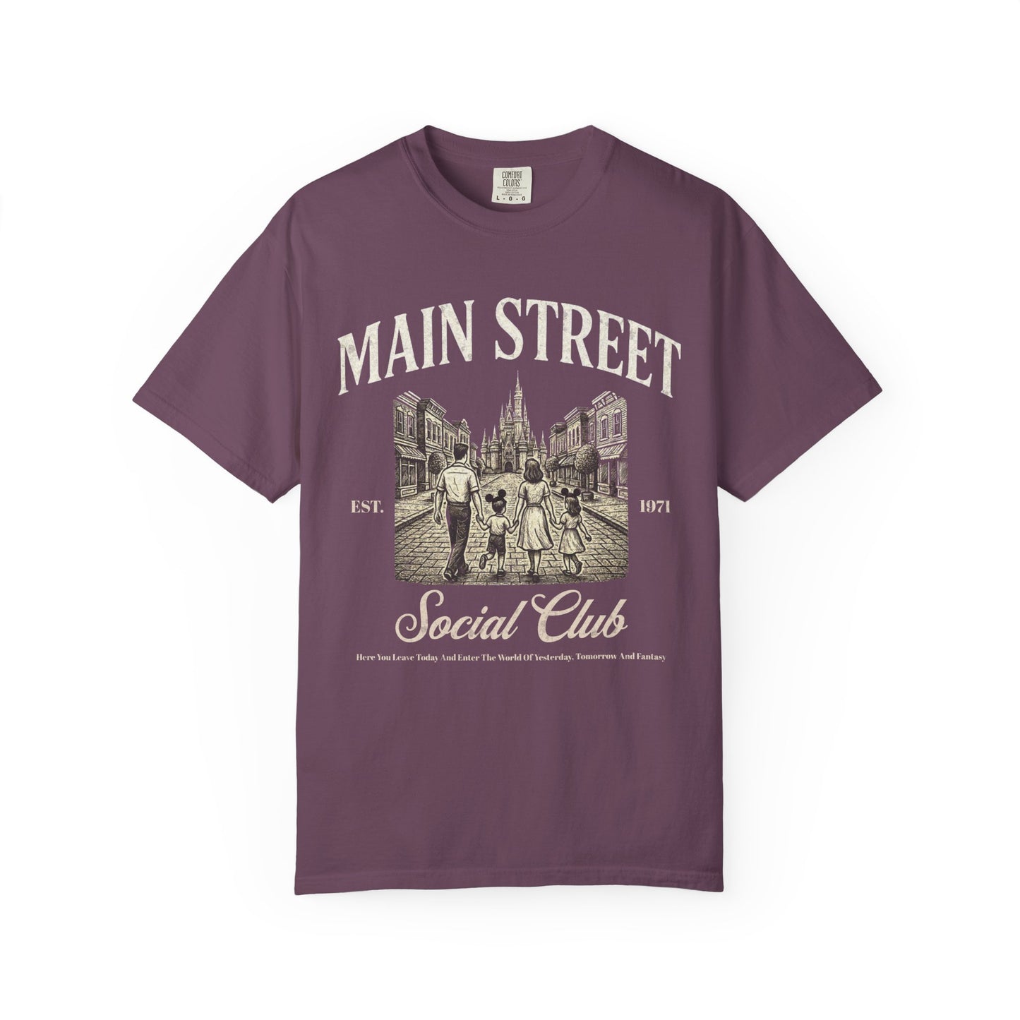 Main Street Social Club T-Shirt, Magic Kingdom Shirt, WDW