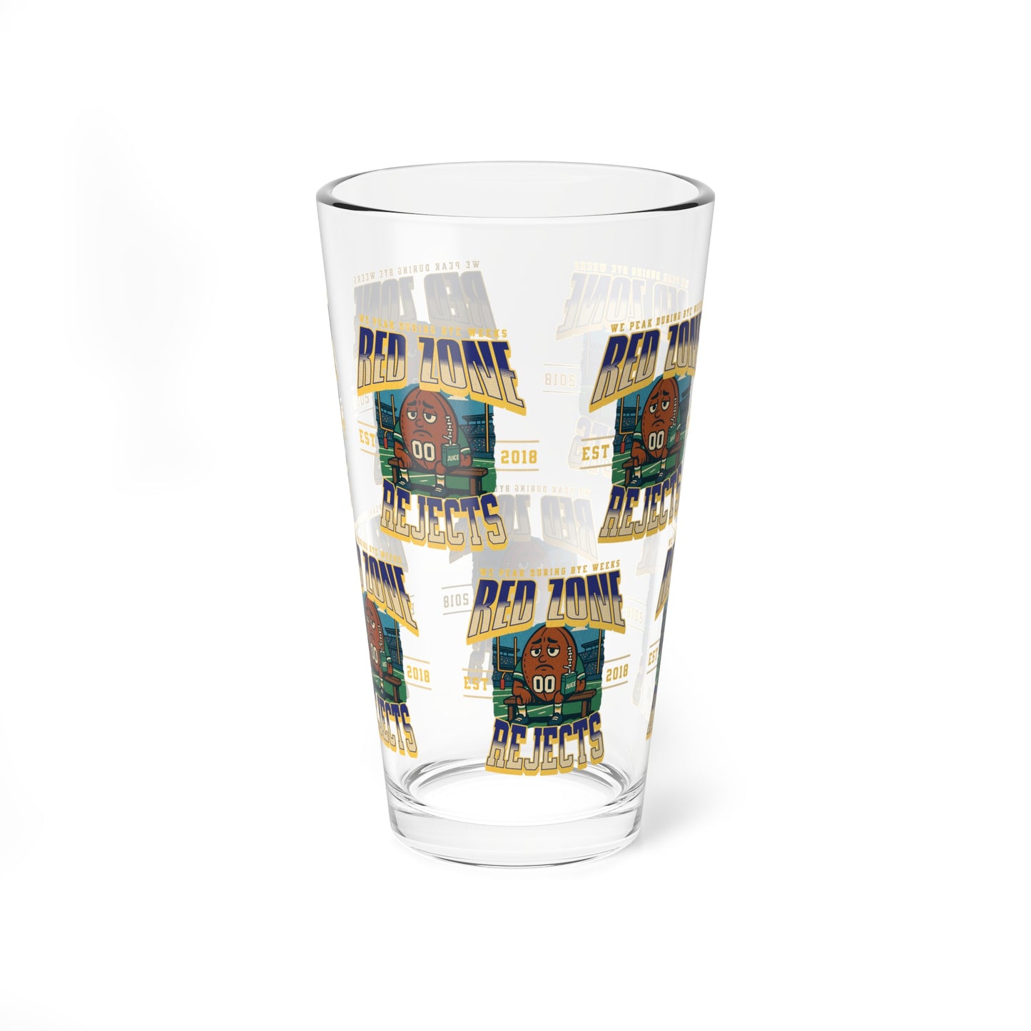 Merch for Your Logo! 16 Oz. Glass Pint Tumbler