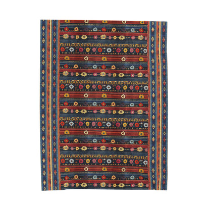 Velveteen Plush Blanket - Persian Style Print