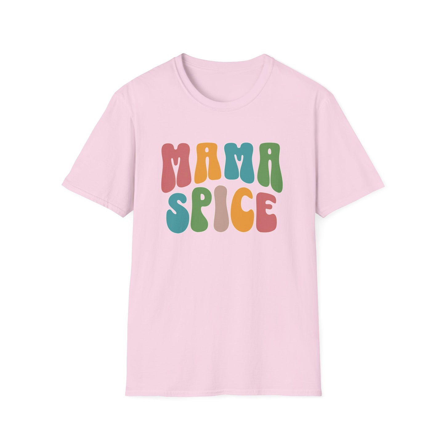 Mama Spice Fall Mommy and Me Design Short Sleeve Unisex T-Shirt XS -  Plus Size 5X