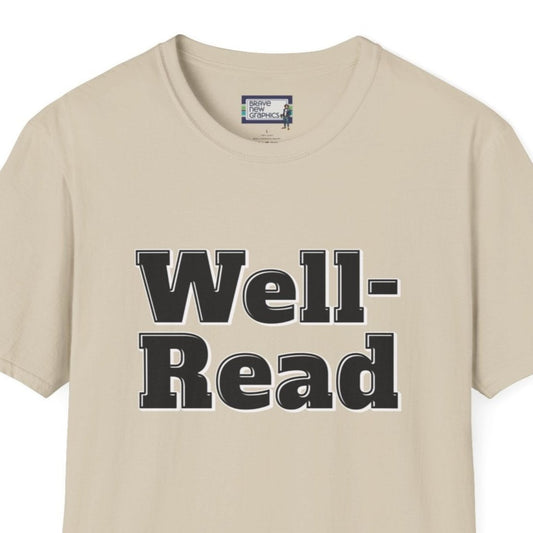 Well-Read Book Lover Unisex Garment-Dyed T-shirt