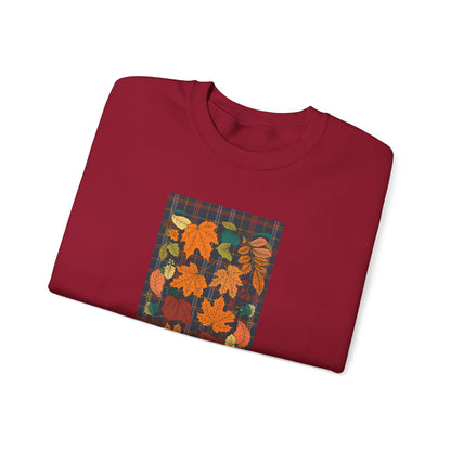 Autumn Leaves Let Things Go Sweatshirt Unisex Jersey Short Sleeve Fall Graphic Top Small - Plus Size