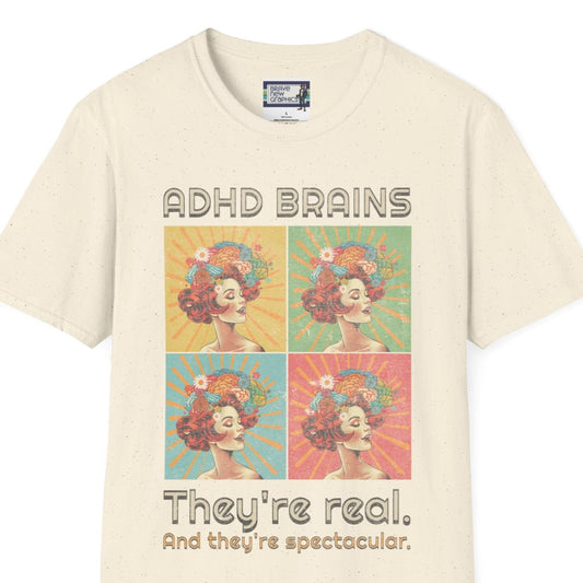 ADHD Brains Neurodiversity Unisex T-shirt