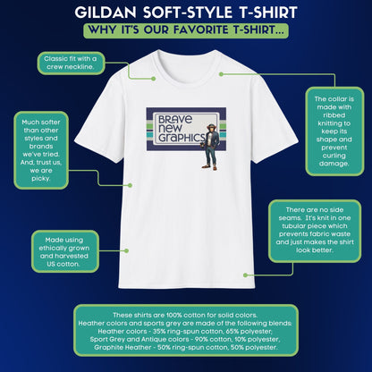 Custom GFTPM Unisex Softstyle T-Shirt