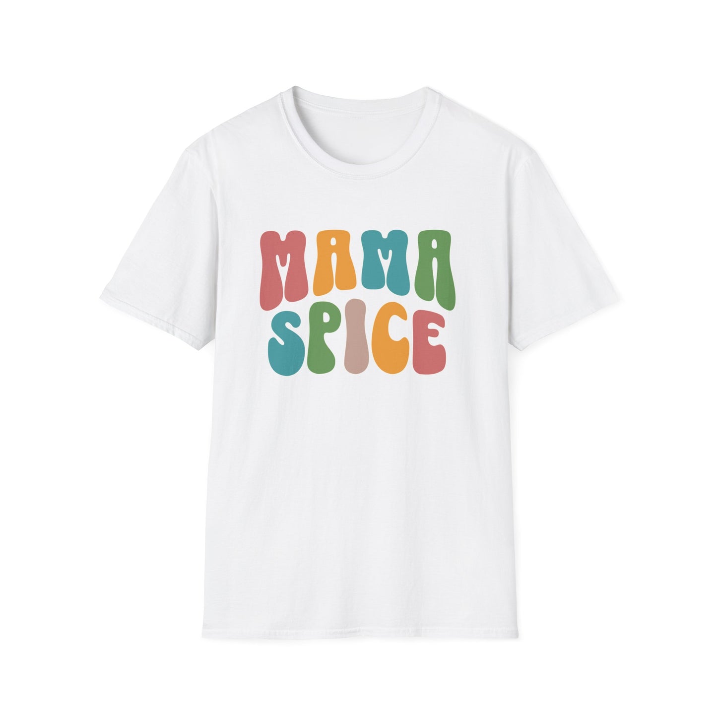 Mama Spice Fall Mommy and Me Design Short Sleeve Unisex T-Shirt XS -  Plus Size 5X