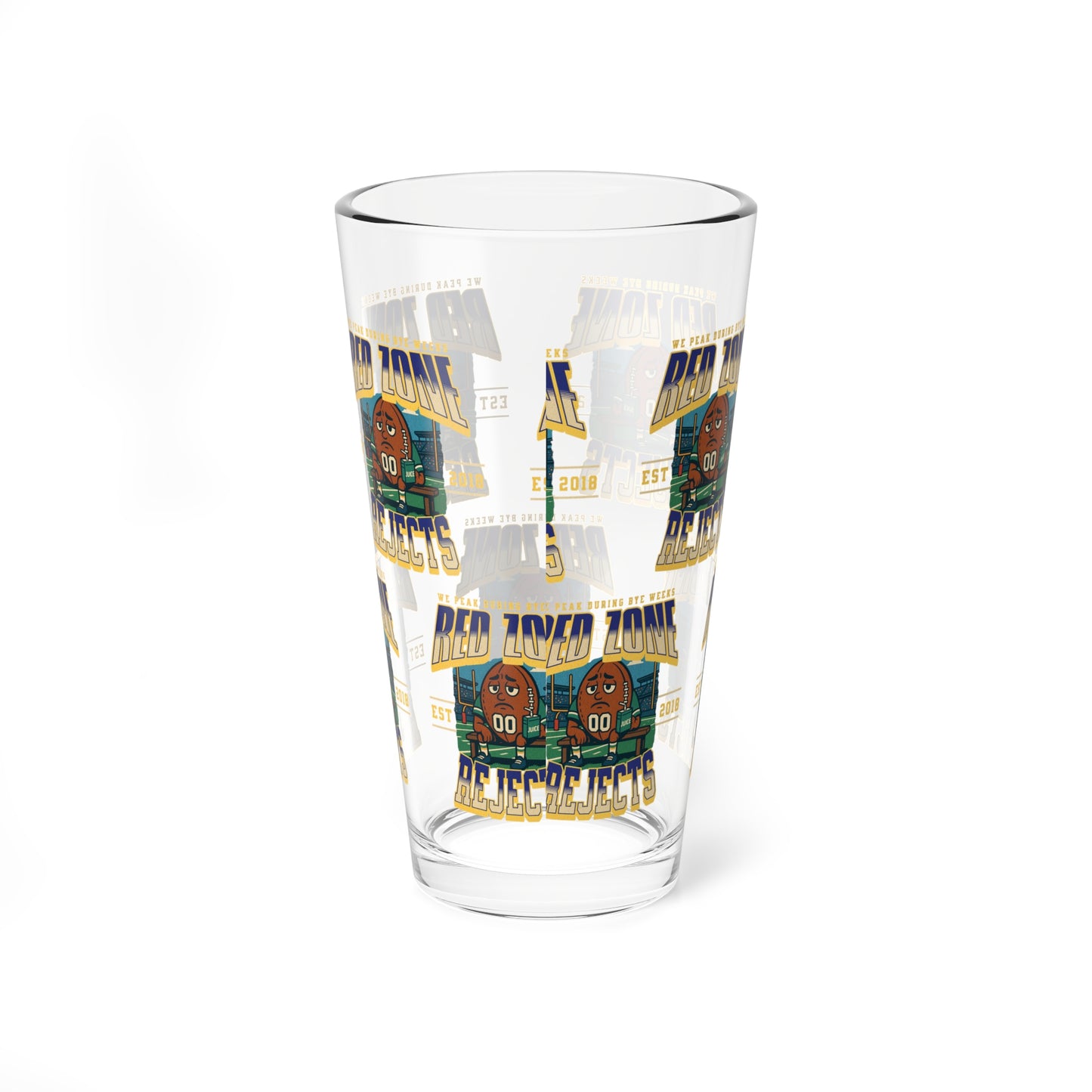 Merch for Your Logo! 16 Oz. Glass Pint Tumbler
