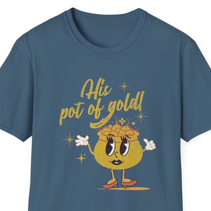 St. Patrick's Day T-Shirt "His Pot of Gold" Design