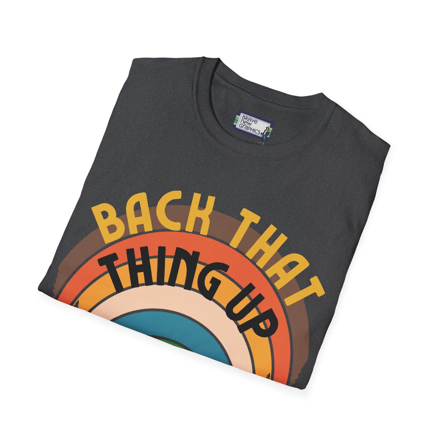 Back That Thing Up Camper Camping RV Vacation Unisex Jersey Short Sleeve Tee