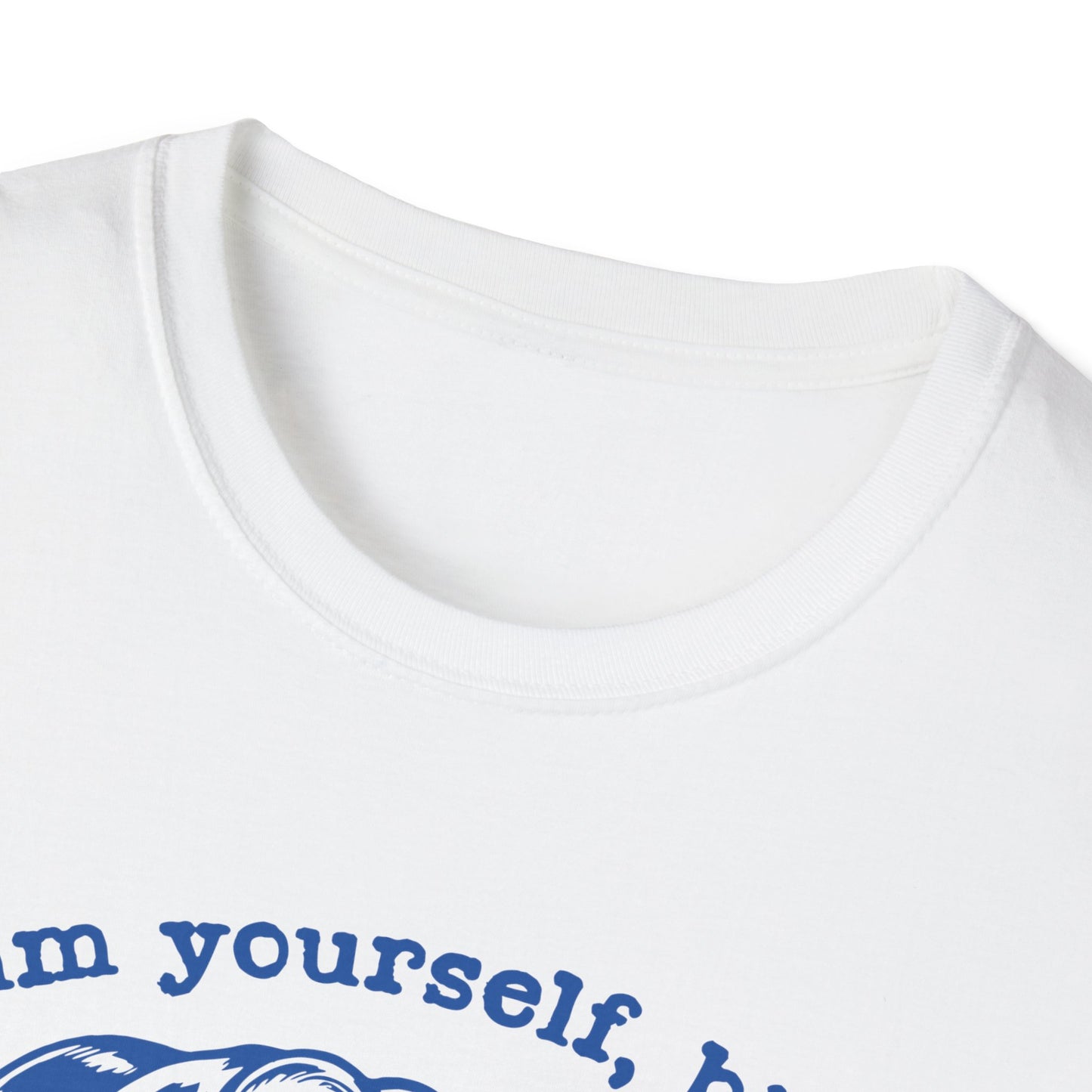 ADHD Neurodiverse Calm Yourself Bitch, Vintage Housewife Aesthetic, Retro Neurodiversity Brain, Mental Health Awareness, Plus Size, Unisex Softstyle T-Shirt