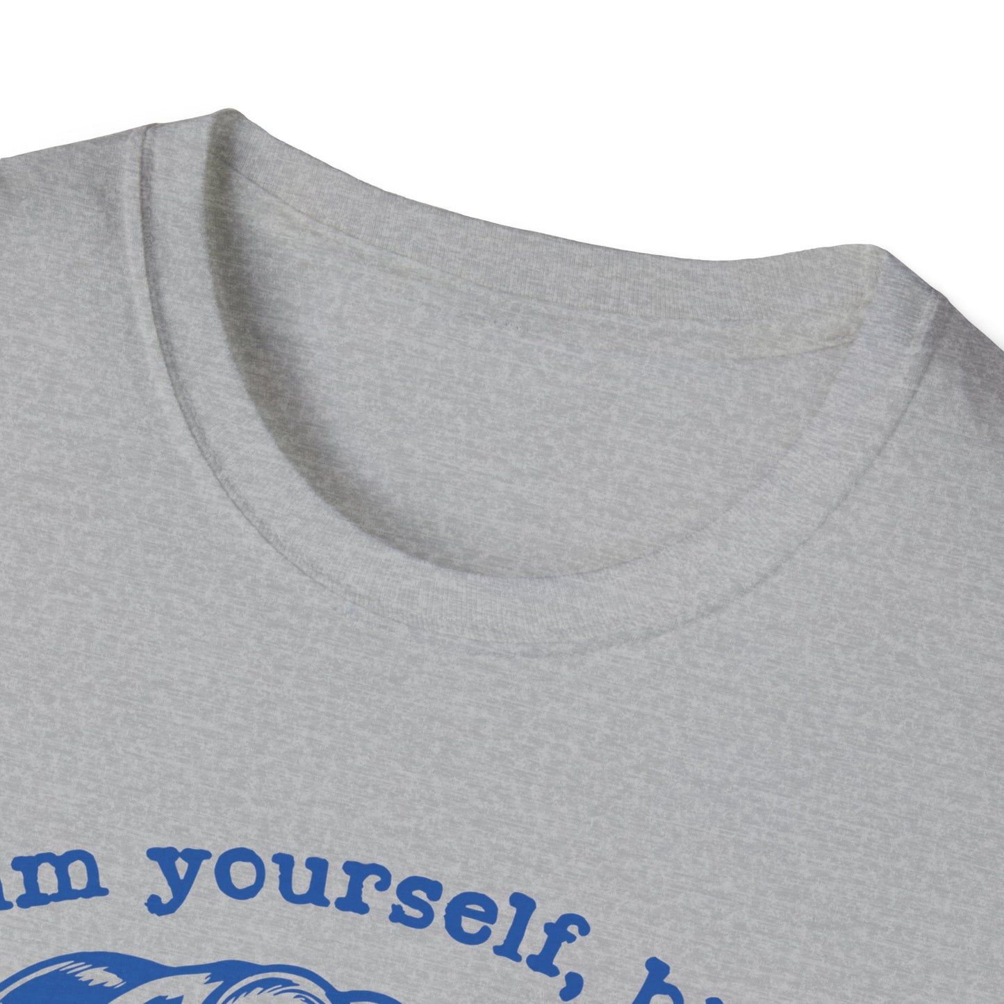 ADHD Neurodiverse Calm Yourself Bitch, Vintage Housewife Aesthetic, Retro Neurodiversity Brain, Mental Health Awareness, Plus Size, Unisex Softstyle T-Shirt