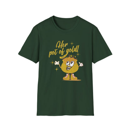 St. Patrick's Day T-Shirt "Her Pot of Gold" Design