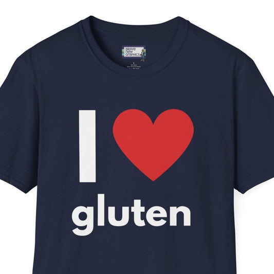 I Heart Gluten Unisex Softstyle T-Shirt