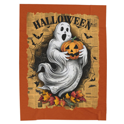 Halloween Themed Velveteen Plush Blanket Choice of Seven Designs